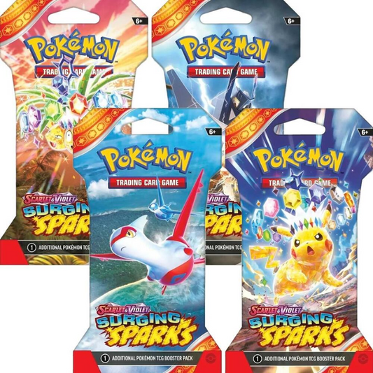 Pokemon English SV08 Surging Sparks Booster CARDS LIVE OPENING